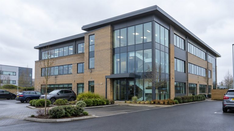 Modern office building exterior