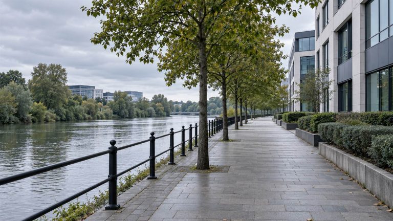 City-centre office buildings in an English county city