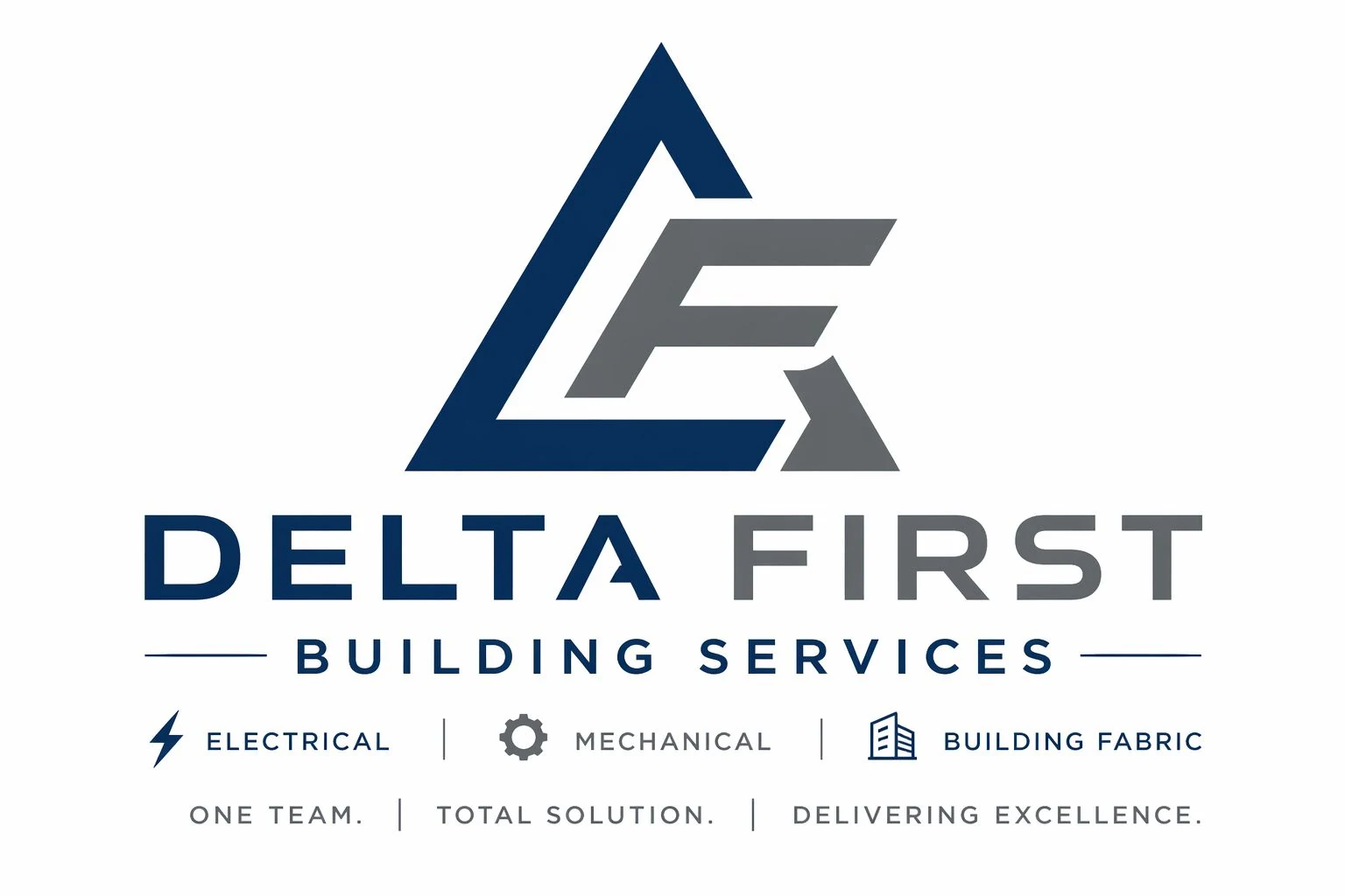 Delta First Building Services Business Card